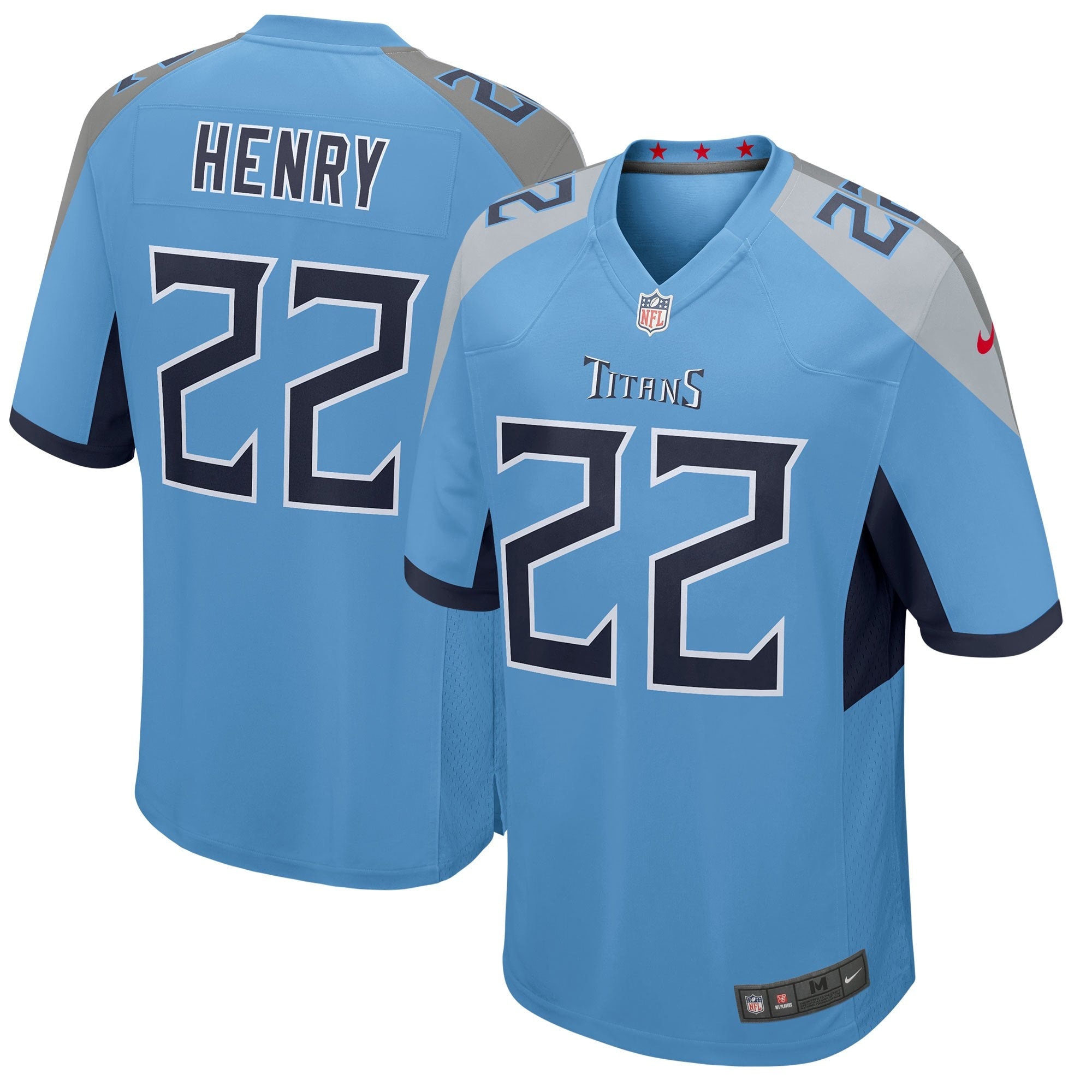 Nike Tennessee Titans No22 Derrick Henry Black Youth Stitched NFL Limited 2016 Salute to Service Jersey